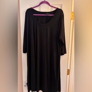 Karen Kane Black 3/4 length sleeve dress 3x